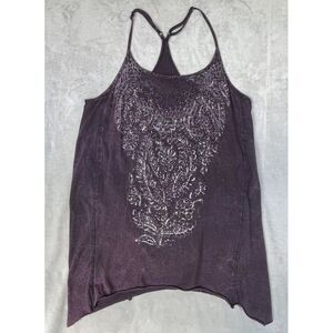 Maurices Shirt Womens Size Small Purple Rhinestone Fairy Grunge Whimsigoth‎ Alt
